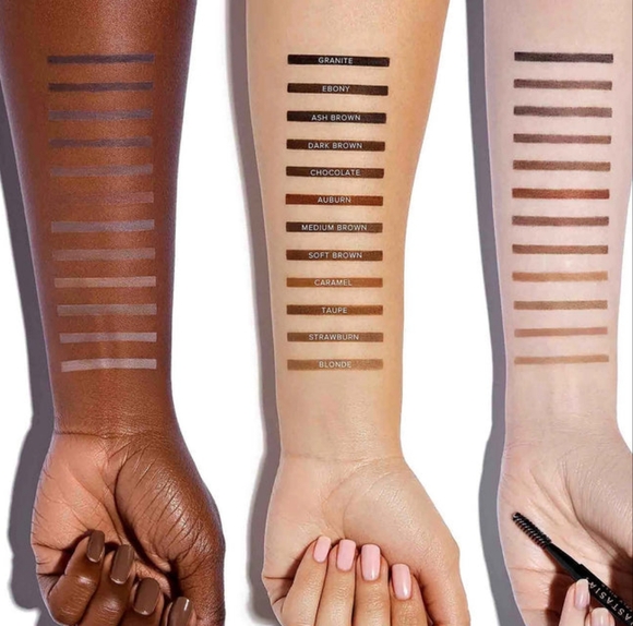 Anastasia Beverly Hills Strawburn Brow Wiz Skinny Brow Pencil Brand New In Box - Picture 6 of 10